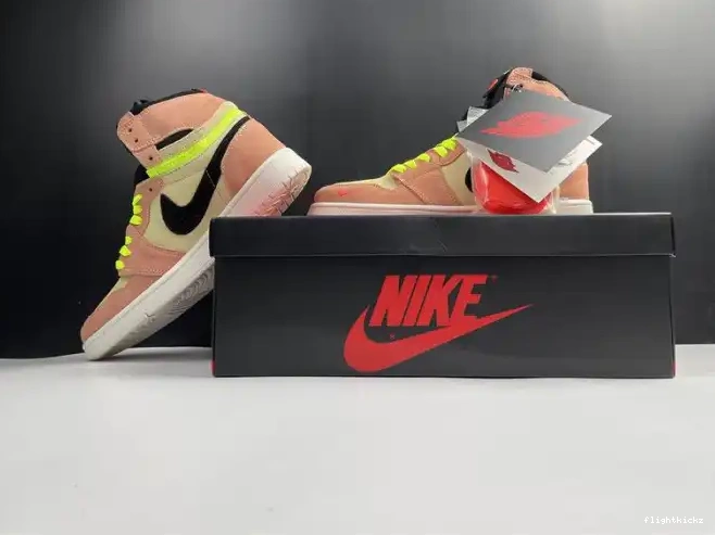 1 Switch High CW6576-800 Jordan Air Peach 0504